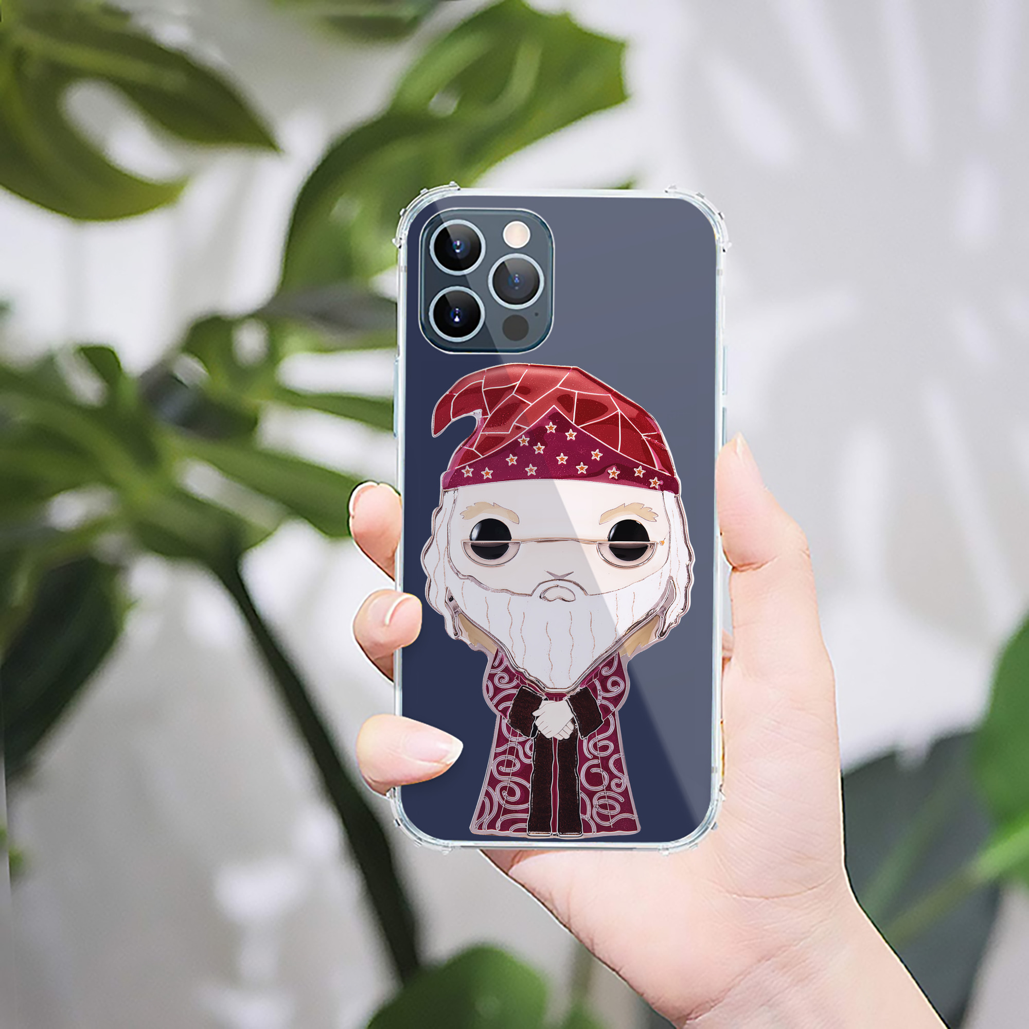 （画像用） Harry Potter ハリー・ポッターシリーズ 【iPhone 12シリーズ対応】透明スマホケース（クリアソフトケース）